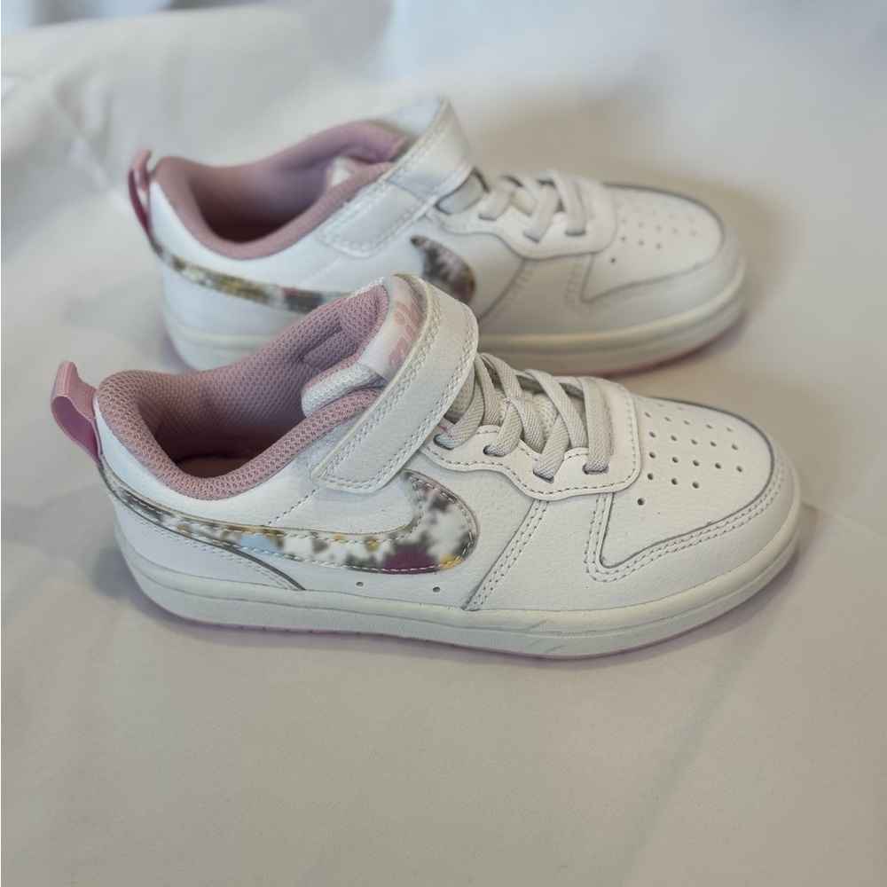 Nike Court Borough Low 2 SE PS 'Floral Swoosh'